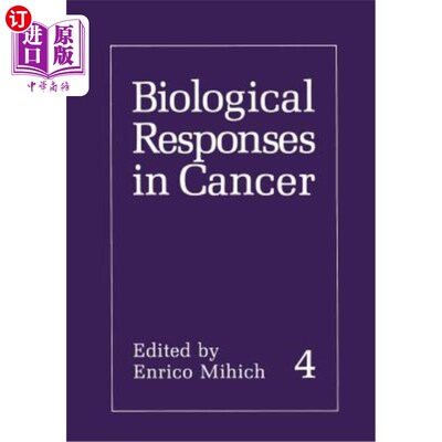海外直订医药图书Biological Responses in Cancer 癌症中的生物反应