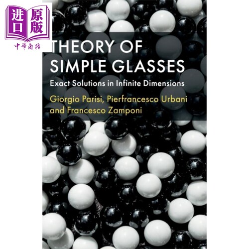 现货 乔治 帕里西 简易玻璃理论 2021年诺贝尔物理学奖 英文原版 Theory of Simple Glasses Giorgio Parisi【中商原版】