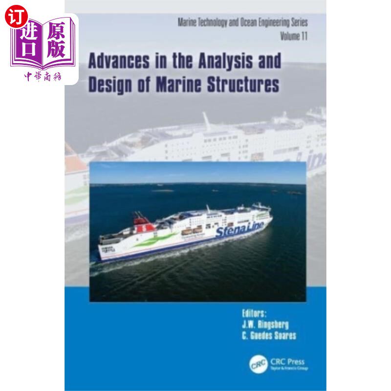 海外直订Advances in the Analysis and Design of Marine St... 海洋结构物分析与设计研究进展