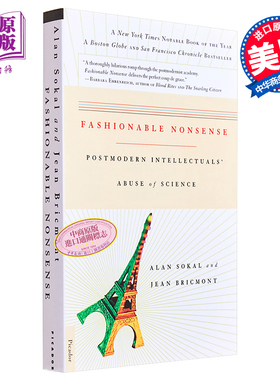 时髦的空话 后现代知识分子对科学的滥用 Fashionable Nonsense Alan Sokal 英文原版 Jean Bricmont【中商原版】
