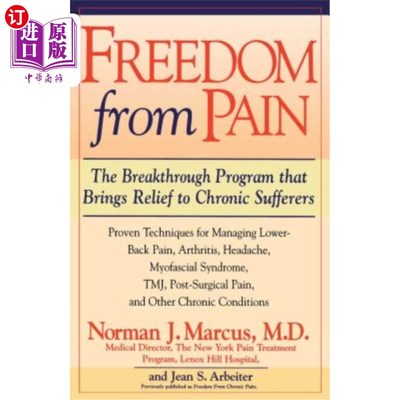 海外直订医药图书Freedom from Chronic Pain: The Breakthrough Method of Pain Relief Based on the N 从慢性疼痛中解脱: