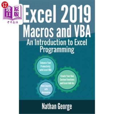 海外直订Excel 2019 Macros and VBA: An Introduction to Excel Programming Excel 2019宏和VBA: Excel编程简介