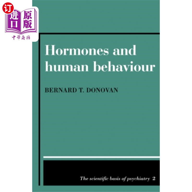海外直订医药图书Hormones and Human Behaviour 荷尔蒙与人类行为