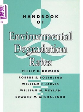 海外直订Handbook of Environmental Degradation Rates 环境退化率手册