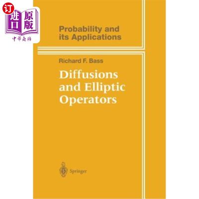 海外直订Diffusions and Elliptic Operators 扩散与椭圆算子