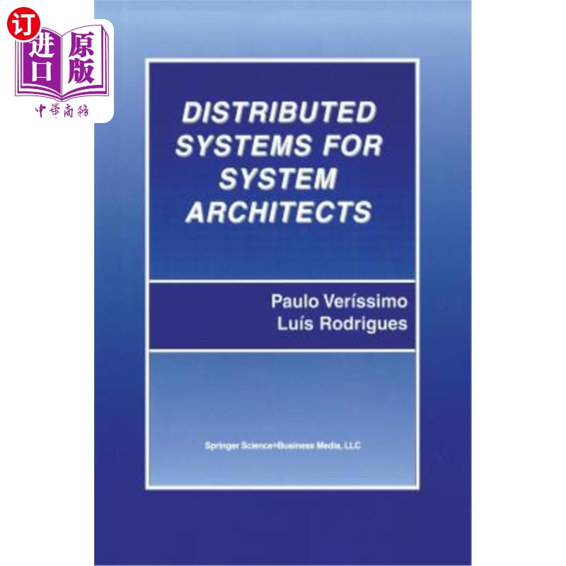 海外直订Distributed Systems for System Architects 系统架构师的分布式系统