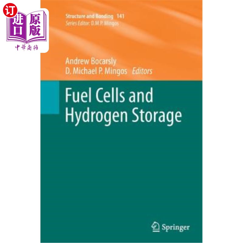 海外直订Fuel Cells and Hydrogen Storage 燃料电池与储氢