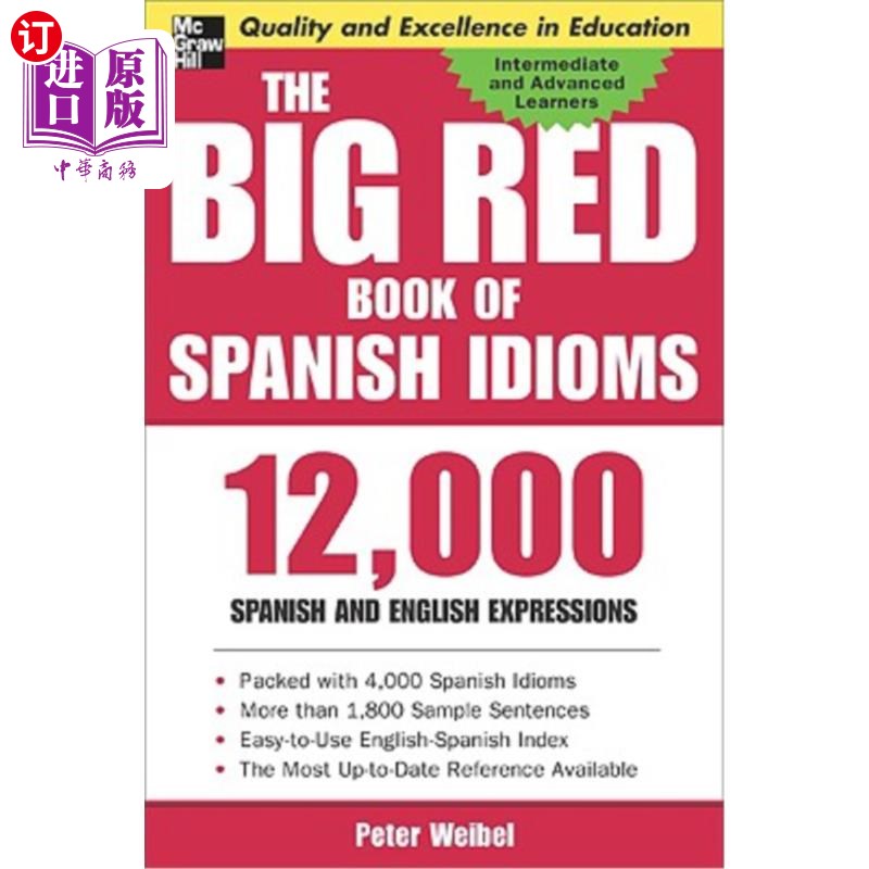 海外直订Big Red Book of Spanish Idioms 西班牙成语大红书