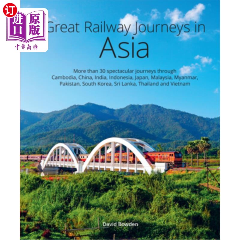 海外直订Great Railway Journeys in Asia 亚洲伟大的铁路之旅