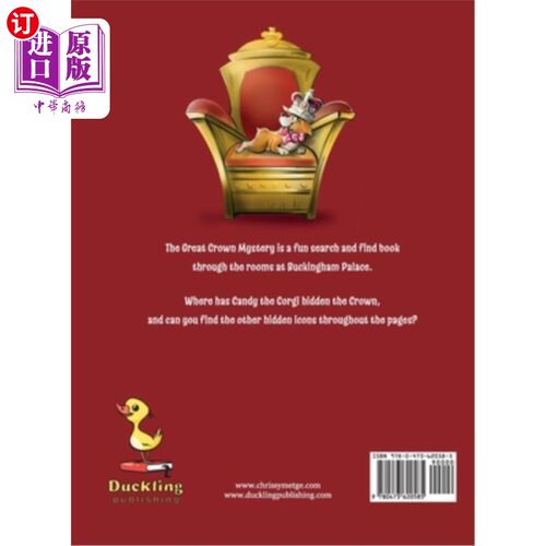 海外直订The Great Crown Mystery: A search and find book: A search and find book Chrissy  The Great