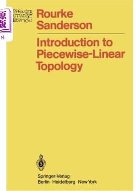 海外直订Introduction to Piecewise-Linear Topology