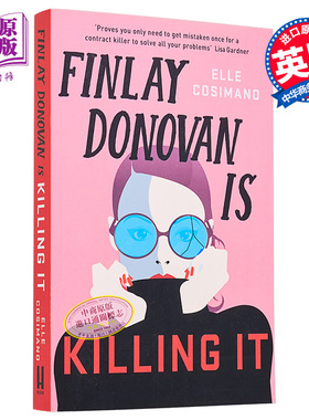 预售 这个杀手有点儿萌 第1部 英文原版 Finlay Donovan Is Killing It ELLE COSIMANO【中商原版】