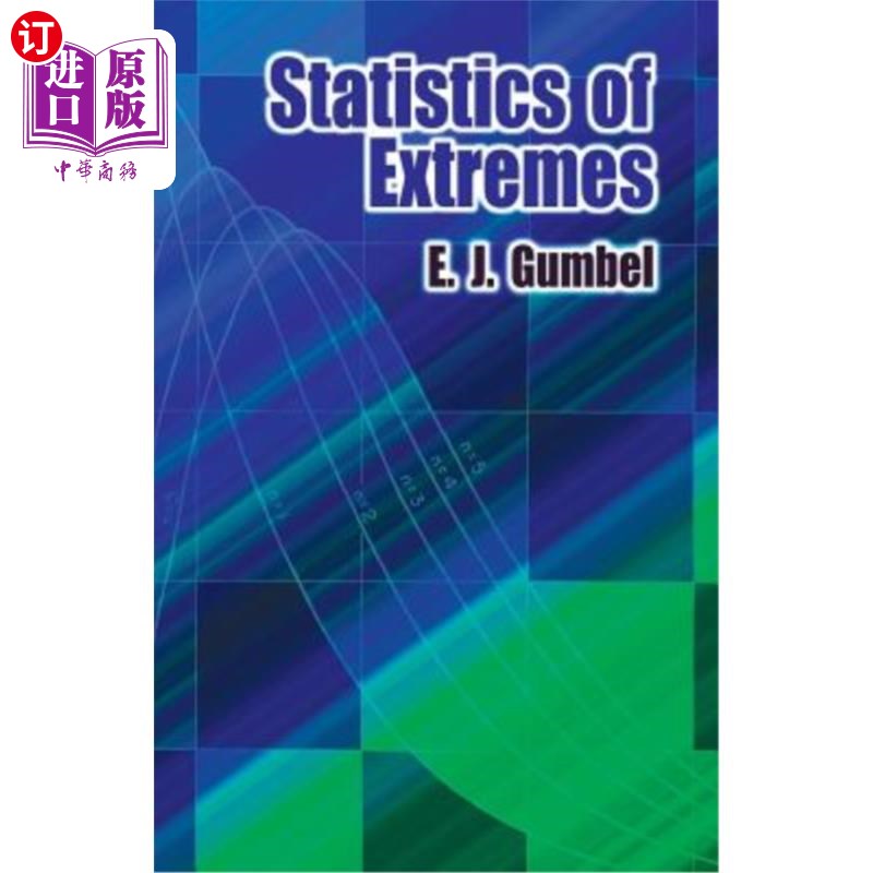 海外直订Statistics of Extremes 极端统计