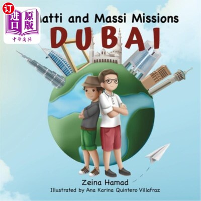 海外直订Matti and Massi Missions Dubai 迪拜的马蒂和马西使团