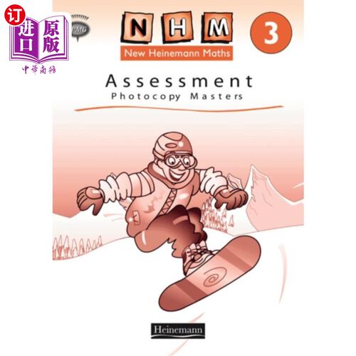 海外直订New Heinemann Maths Yr3, Assessment Photocopy Ma... 新海涅曼数学y3，评估影印硕士