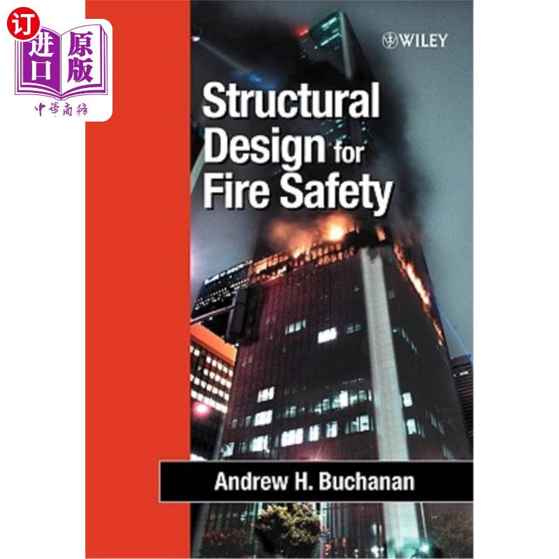 海外直订Structural Design for Fire Safety 防火安全结构设计“，