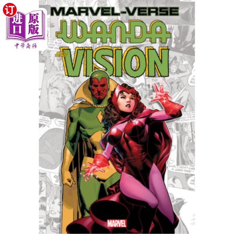 海外直订marvel-verse: wanda & vision 漫威verse: wanda & vision