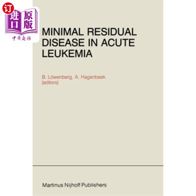 海外直订医药图书Minimal Residual Disease in Acute Leukemia 急性白血病微小残留病