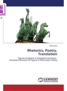 海外直订Rhetorics, Poetry, Translation 修辞、诗歌、翻译