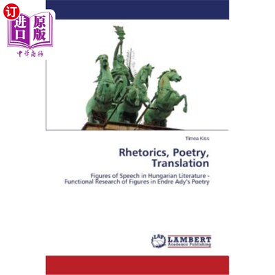 海外直订Rhetorics, Poetry, Translation 修辞、诗歌、翻译