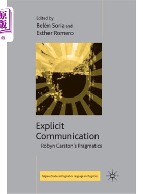 海外直订Explicit Communication 明确的沟通