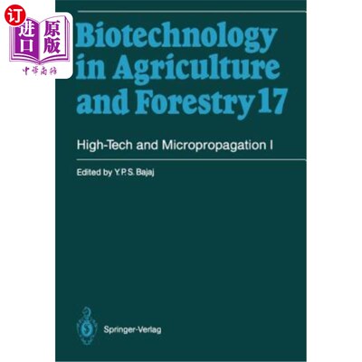 海外直订High-Tech and Micropropagation I 高科技与微繁殖I