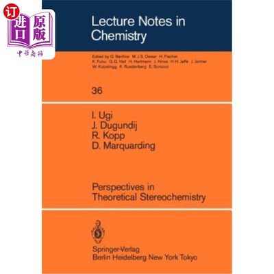 海外直订Perspectives in Theoretical Stereochemistry 理论立体化学展望