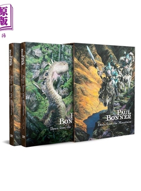 预售 保罗邦纳艺术集 山灵觉醒 作品集 The Art of Paul Bonner Down from Mountains 英文原版 Paul Bonner【中商原版】