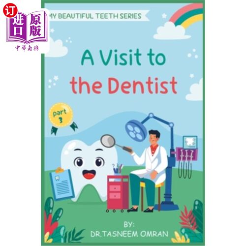 海外直订A Visit to The Dentist: Interactive Book 去看牙医:互动书
