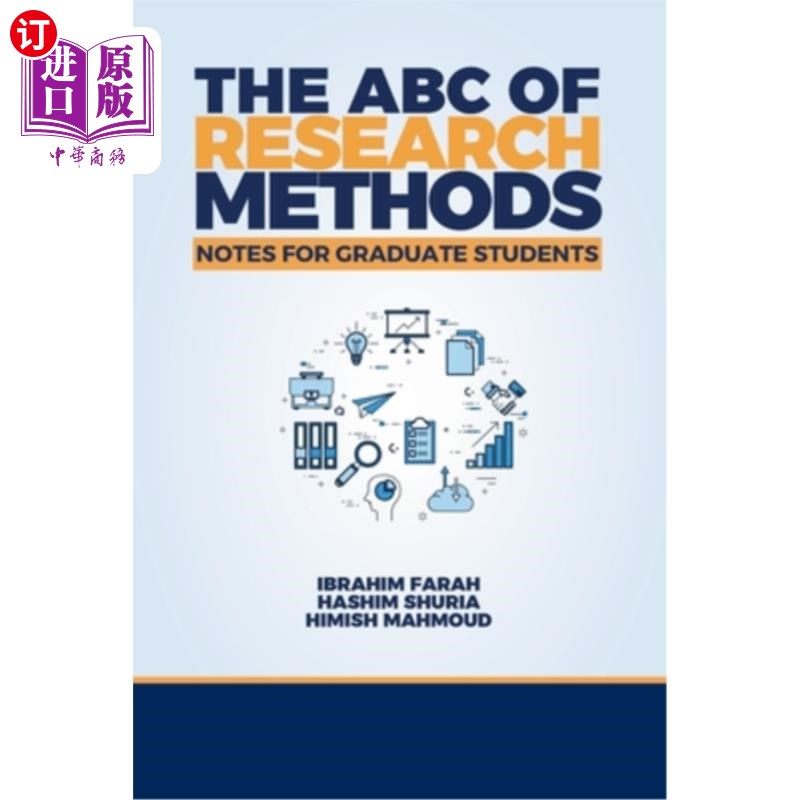 海外直订The ABC of Research Methods: Notes for Graduate Students 研究方法的基础：研究生笔记