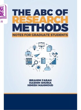海外直订The ABC of Research Methods: Notes for Graduate Students 研究方法的基础：研究生笔记