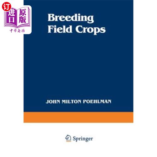 海外直订Breeding Field Crops 种植大田作物