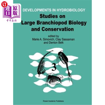 海外直订Studies on Large Branchiopod Biology and Conservation 大型腕足动物生物学及保护研究