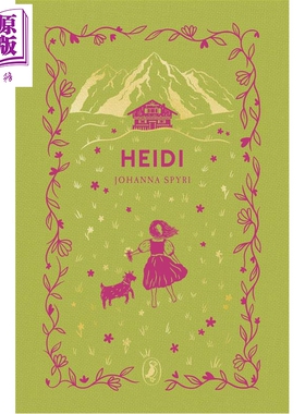 预售 海雀布纹经典 海蒂 Heidi 瑞士作家約翰娜 施皮 英文原版 Johanna Spyri 世界儿童文学之一【中商原版】