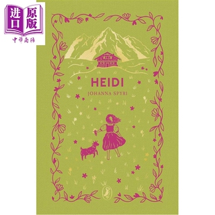 预售 海雀布纹经典 海蒂 Heidi 瑞士作家約翰娜 施皮 英文原版 Johanna Spyri 世界儿童文学之一【中商原版】
