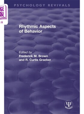 海外直订Rhythmic Aspects of Behavior 行为的节奏方面