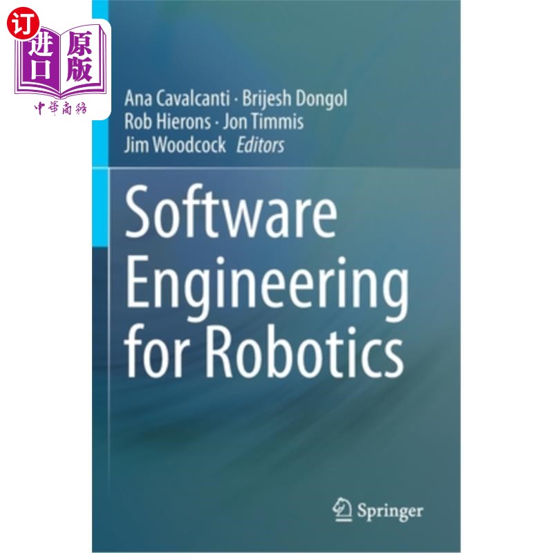 海外直订Software Engineering for Robotics 机器人软件工程