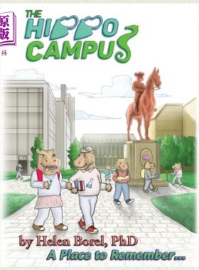 海外直订The Hippo Campus: : The Interactive Brain Book: Fun Learning for Science Lovers 河马校园：互动脑书：科学爱