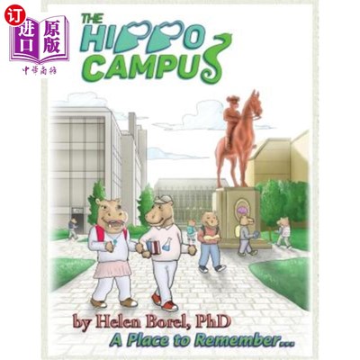 海外直订The Hippo Campus: : The Interactive Brain Book: Fun Learning for Science Lovers 河马校园：互动脑书：科学爱