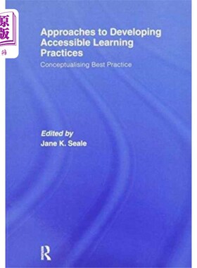 海外直订Approaches to Developing Accessible Learning Exp... 开发无障碍学习体验的方法