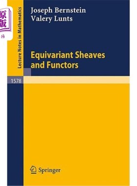 海外直订Equivariant Sheaves and Functors 等变带轮与函子