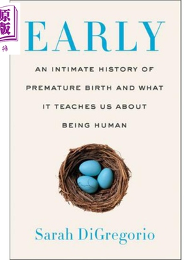 现货 Early 英文原版 早产 Sarah DiGregorio【中商原版】