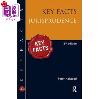 海外直订Key Facts: Jurisprudence 关键事实:法理学