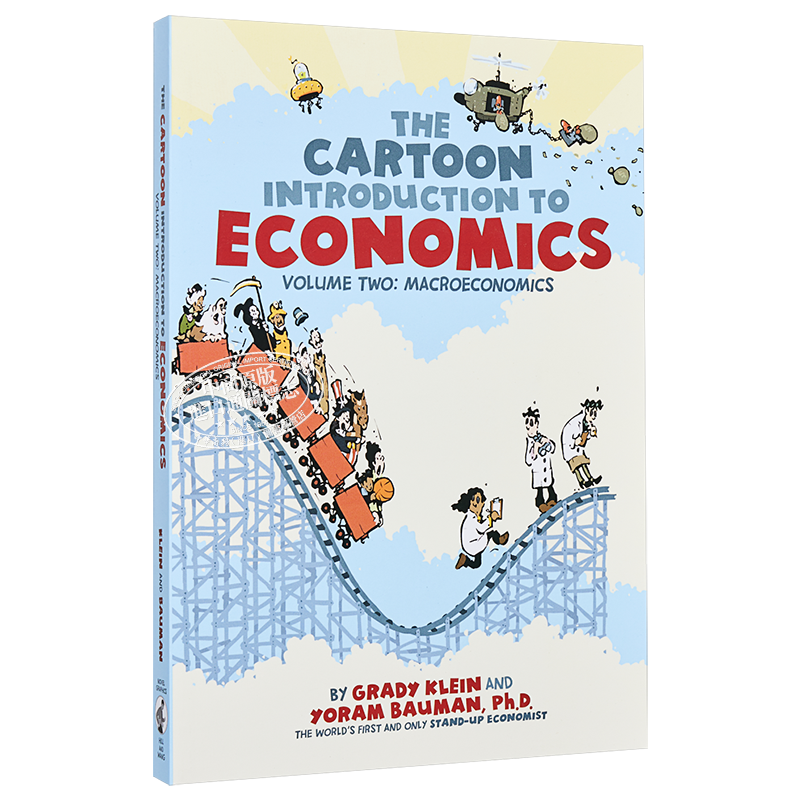 预售 卡通图解经济学 酷玩经济学2 宏观经济学 英文原版 The Cartoon Introduction to Economics: Macroeconomics 漫画学经济