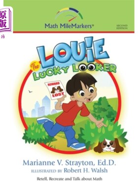海外直订Louie the Lucky Looker: A math-infused book about the concept of division 《幸运儿路易》:一本充满数学色彩的