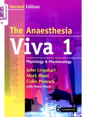 海外直订医药图书The Anaesthesia Viva, Volume 1: Physiology & Pharmacology: A Primary FRCA Compan 《麻醉万岁》，第1