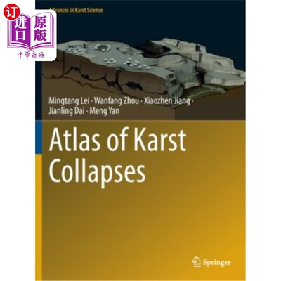 海外直订Atlas of Karst Collapses 喀斯特塌陷地图集