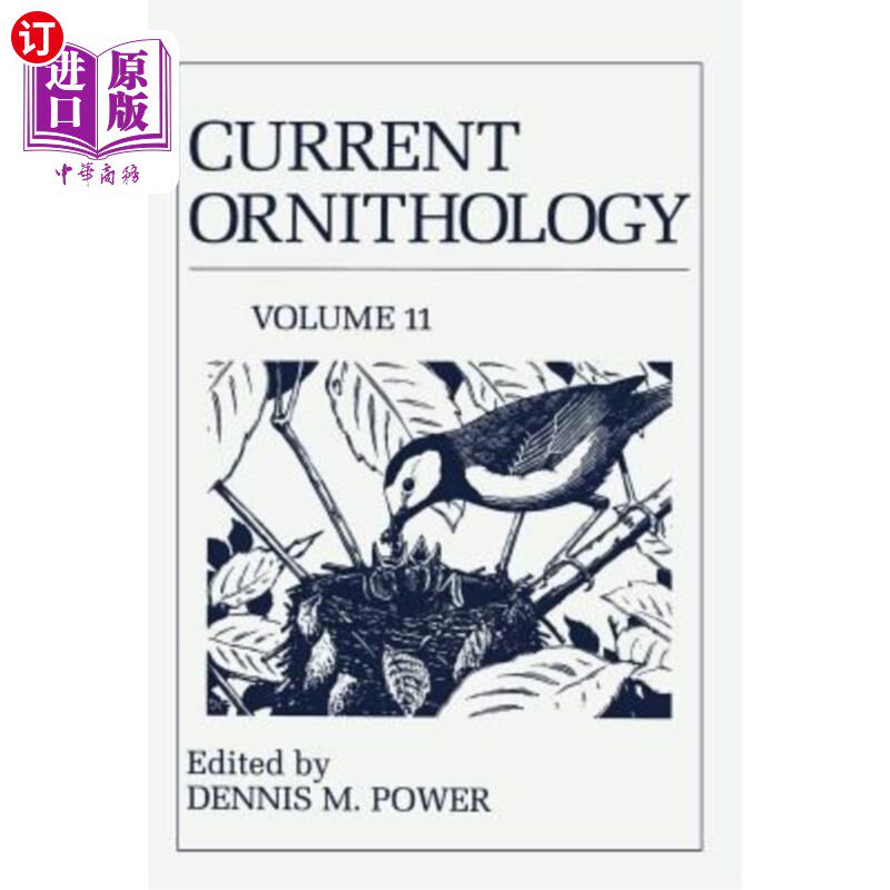 海外直订Current Ornithology: Volume 11 当前鸟类学:第11卷