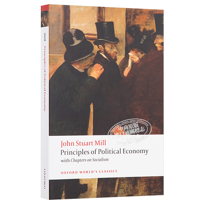 【中商原版】约翰·穆勒：政治经济学原理 英文原版 Principles of Political Economy and Chapters on Socialism