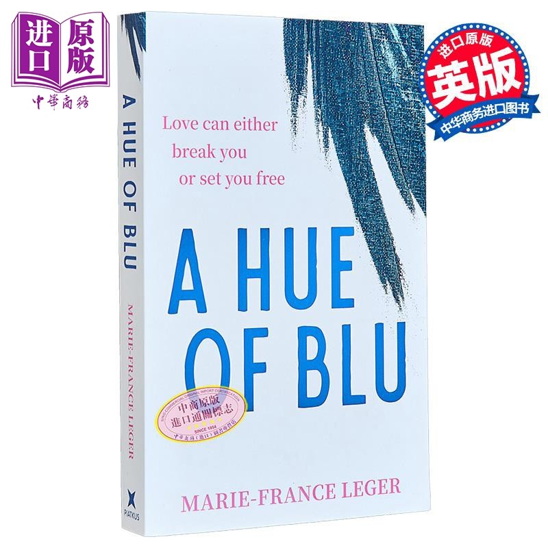 蓝色的色调 英文原版 A Hue of Blu Marie France Leger 玛丽 弗朗斯 莱杰 爱情流行小说【中商原版】